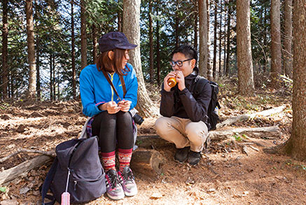 休憩ポイント大畠山分岐1/6