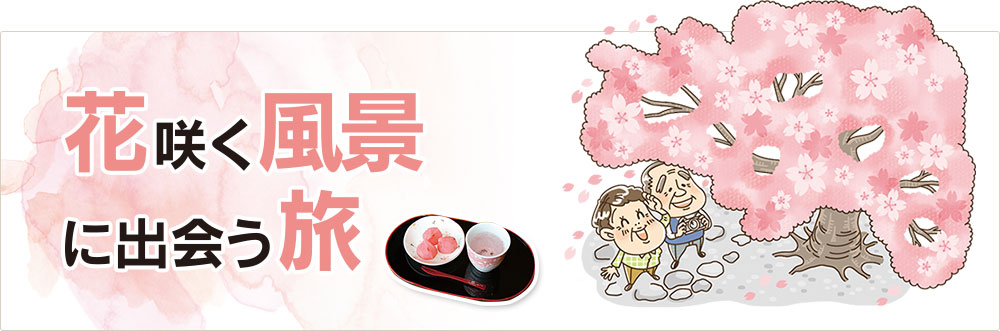 花咲く風景に出会う旅